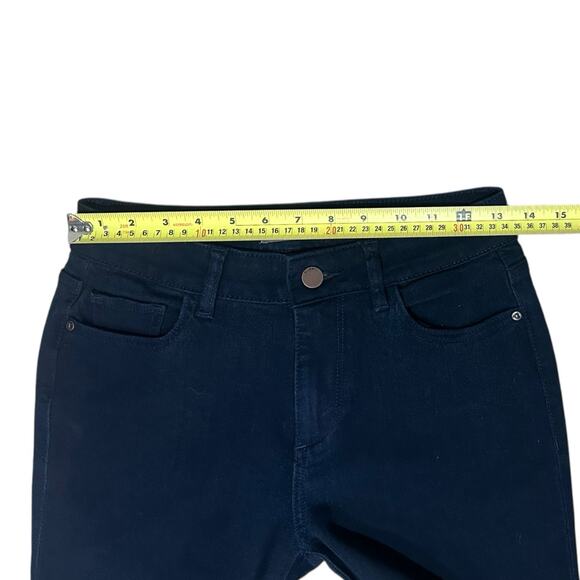 DL1961 Coco Mid Rise Curvy Straight Mid Rise Size 26 Dark Wash Denim Blue Jeans - Picture 4 of 6